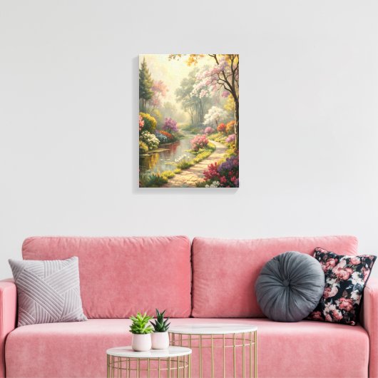 impressionistisches Gemälde Leinwanddruck (Insitu (Wohnzimmer))