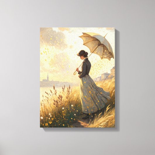 impressionistisches Gemälde Leinwanddruck (Vorderseite)