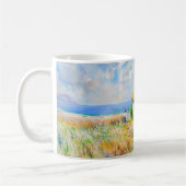 Impressionistisches Haus am Meer – Küstenkunstbech Kaffeetasse (Links)