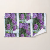 Impressionistisches Hydrangea Badhandtuch Set (Handtuch)