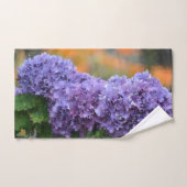 Impressionistisches Hydrangea Badhandtuch Set (Handtuch)