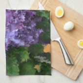 Impressionistisches Hydrangea-Geschirrtuch Küchentuch (Viertel Falte)