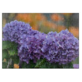 Impressionistisches Hydrangea-Schneidboard Schneidebrett (Vorderseite)