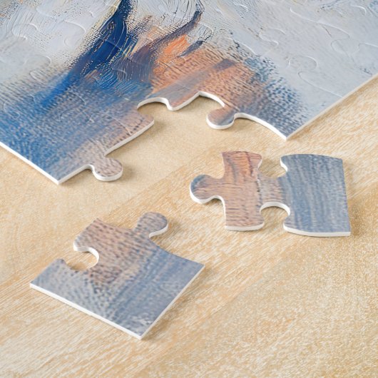 Impressionistisches Ölgemälde im Stillleben Puzzle (Seite)