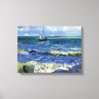 Impressionistisches Sailboat auf der Leinwand der 