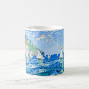 Impressionistisches Segelboot an den Klippen – Oce Kaffeetasse