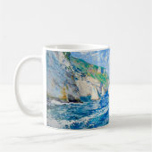 Impressionistisches Segelboot an den Klippen – Oce Kaffeetasse (Links)