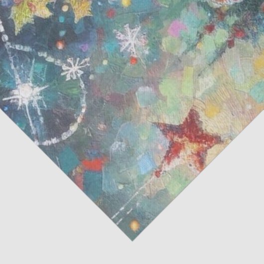 Impressionistisches Weihnachtsdekoutsystem des Wei Seidenpapier (Detail)