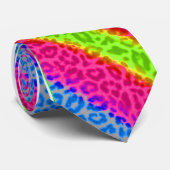 Impressionistregenbogen-Krawatte #10 Krawatte (Gerollt)