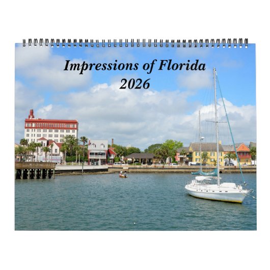Impressions of Florida 2026 Calendar Kalender (Titelbild)
