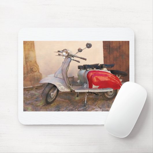 Impressitaly Lambretta Roller Mousepad (Mit Mouse)