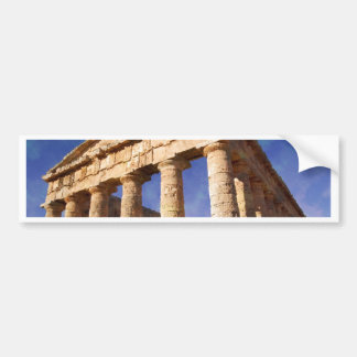 Impressitaly Tempel Sizilien Autoaufkleber