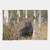 Impressive Bullenmoose Geschirrtuch (Horizontal)
