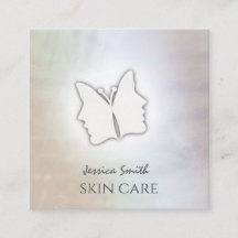 Impressive Chic Girl Gesicht Schmetterling hologra