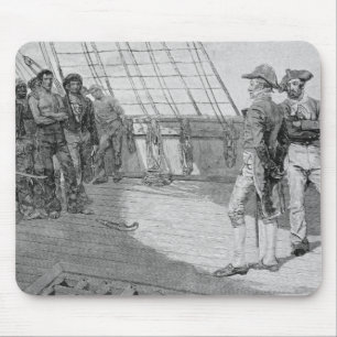 Impressment der amerikanischen Matrosen Mousepad