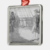 Impressment der amerikanischen Matrosen Ornament Aus Metall (Links)