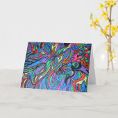 Impressum # 4 Karte (Gelbe Blume)