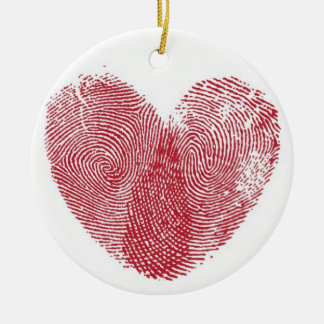 "Impressum auf meinem Herzen" - Ornament