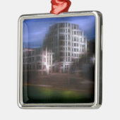 "Impressum" für Night Gebäude Ornament Aus Metall (Links)