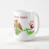 Impressum Indianeramerikaner Inspiriert Kaffeetasse (VorderseiteRechts)