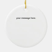 Impreza WTI-Schwarzes "subbie Liebe" Silhouette Keramikornament (Hinten)