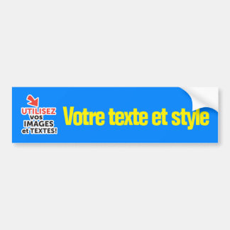 Imprimer vos designs en ligne DIY en Français Autoaufkleber