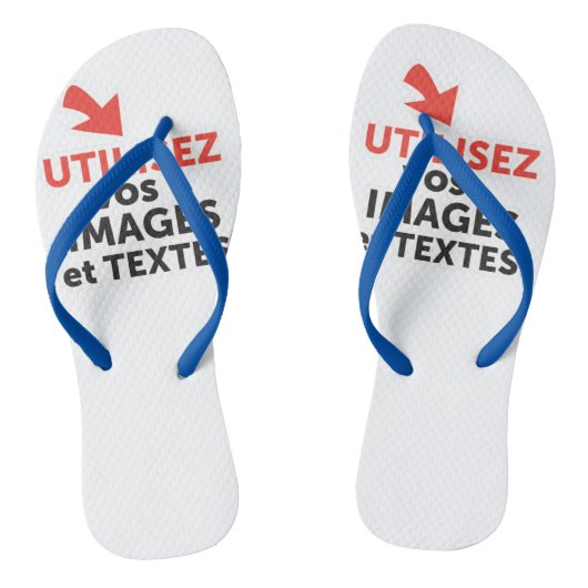 Imprimer vos designs en ligne DIY en Français Badesandalen (Fußbett)