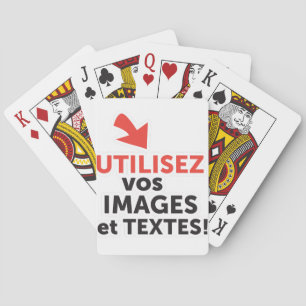 Imprimer vos designs en ligne DIY en Français Spielkarten