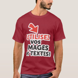 Imprimer vos designs en ligne DIY en Français T-Shirt
