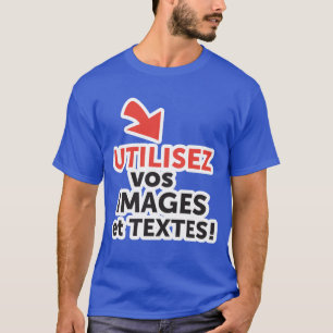 Imprimer vos designs en ligne DIY en Français T-Shirt
