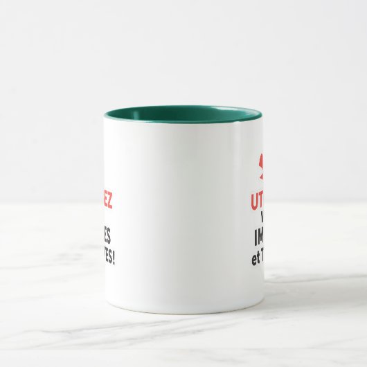 Imprimer vos designs en ligne DIY en Français Tasse (Zentrum)