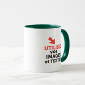 Imprimer vos designs en ligne DIY en Français Tasse (VorderseiteRechts)