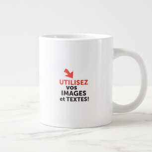 Imprimer vos konzepts en ligne en français Jumbo-Tasse