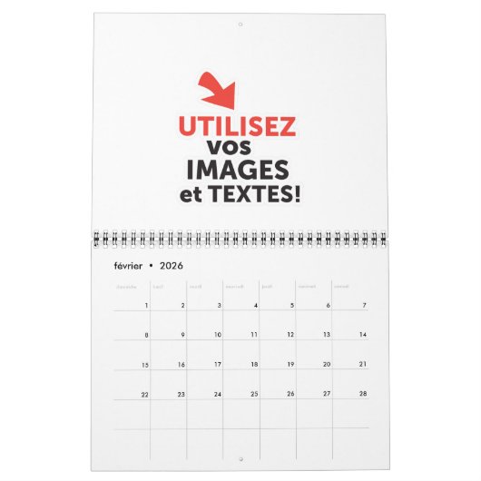 Imprimer vos konzepts en ligne en français kalender (Feb 2026)