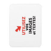 Imprimer vos konzepts en ligne en français magnet (Vertikal)