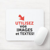 Imprimer vos konzepts en ligne en français mousepad (Mit Mouse)