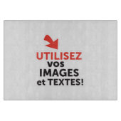 Imprimer vos konzepts en ligne en français schneidebrett (Vorderseite)