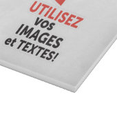 Imprimer vos konzepts en ligne en français schneidebrett (Ecke)