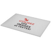 Imprimer vos konzepts en ligne en français schneidebrett (Ecke)