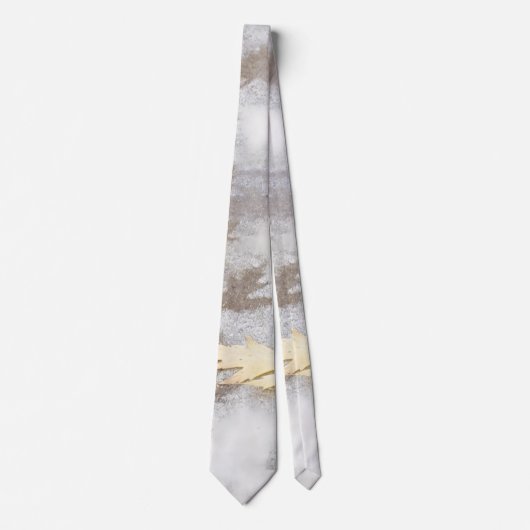 imprinted leaves krawatte (Vorderseite)