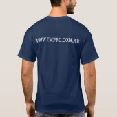Impro TAT - Zahnbürste-Dunkelheit T-Shirt (Rückseite)