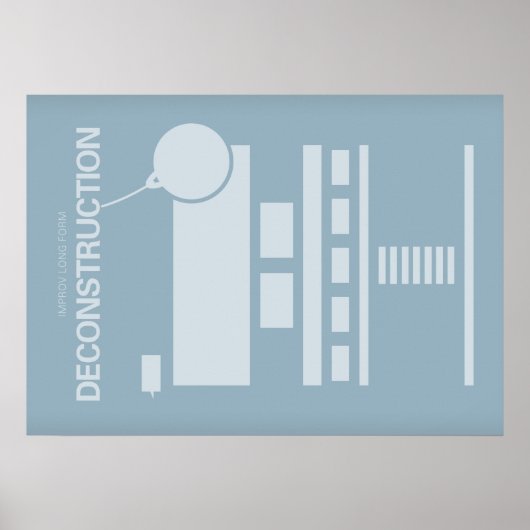 Improv Long Format: Deconstruction Poster (Vorne)