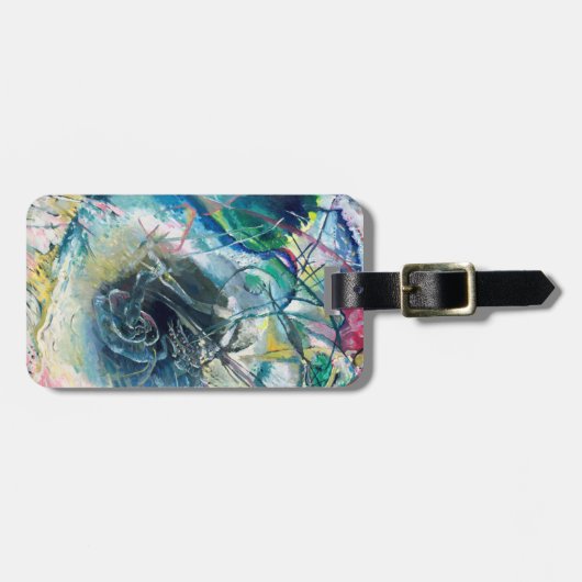 Improvisation, 1914 gepäckanhänger (Vorderseite horizontal)