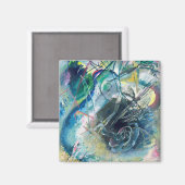 Improvisation, 1914 magnet (Vorderseite/Rückseite)