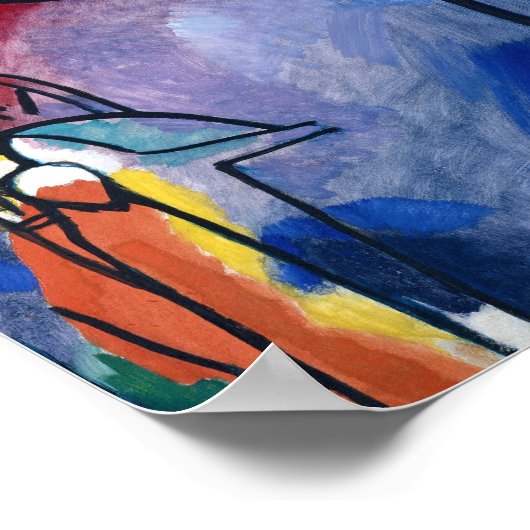 Improvisation 19 | Kandinsky Poster (Ecke)
