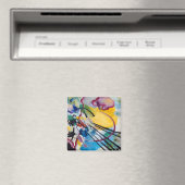 Improvisation 26, Rowing by Wassily Kandinsky Magnet (In Situ (Geschirrspüler))