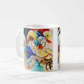 Improvisation 30 (Cannons) von Wassily Kandinsky Kaffeetasse (Vorderseite Links)