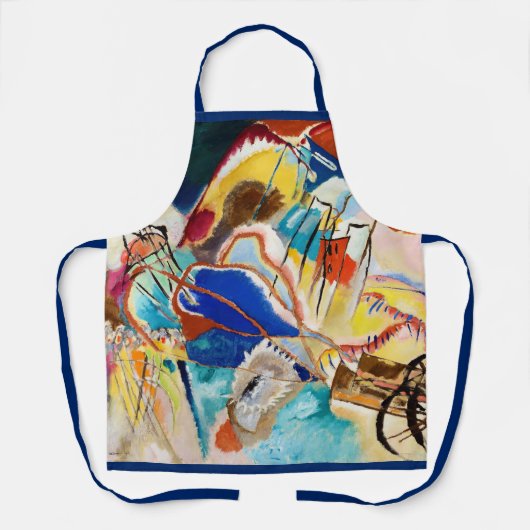 Improvisation 30 (Cannons) von Wassily Kandinsky Schürze (Vorderseite)