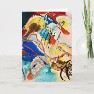 Improvisation 30 (Kanonen) von Wassily Kandinsky Karte