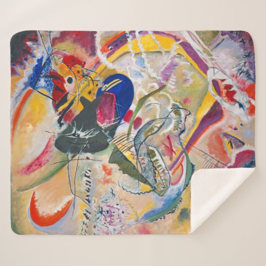 Improvisation 35 | Wassily Kandinsky | Sherpadecke (Vorderseite (Horizontal))